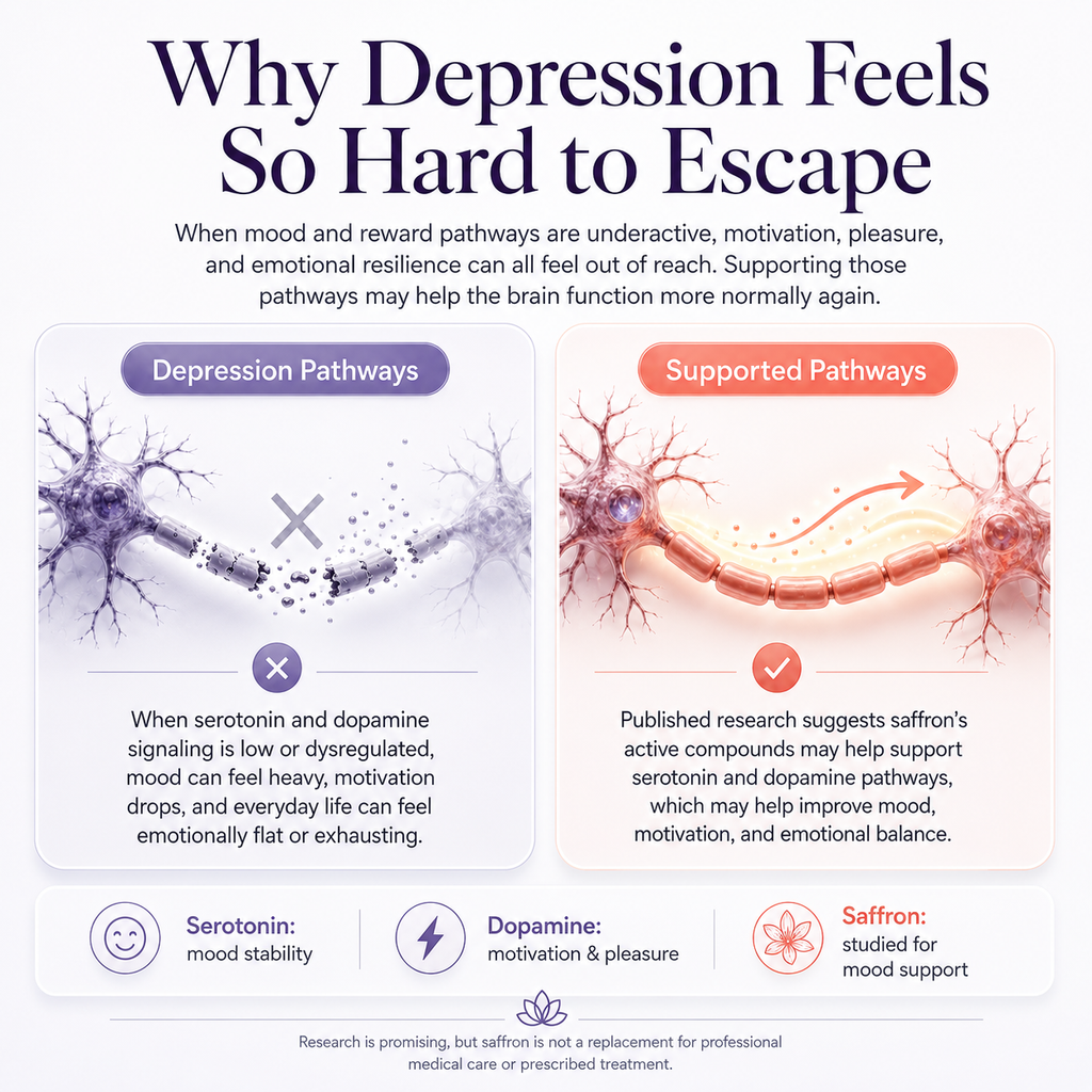 Pure Saffron Extract – Depression Support