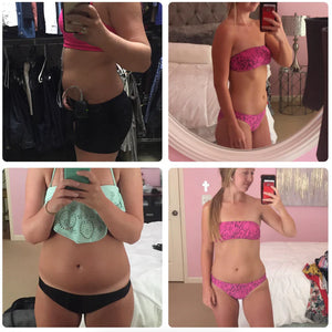 "the pregnant belly is GONE and I never was pregnant"