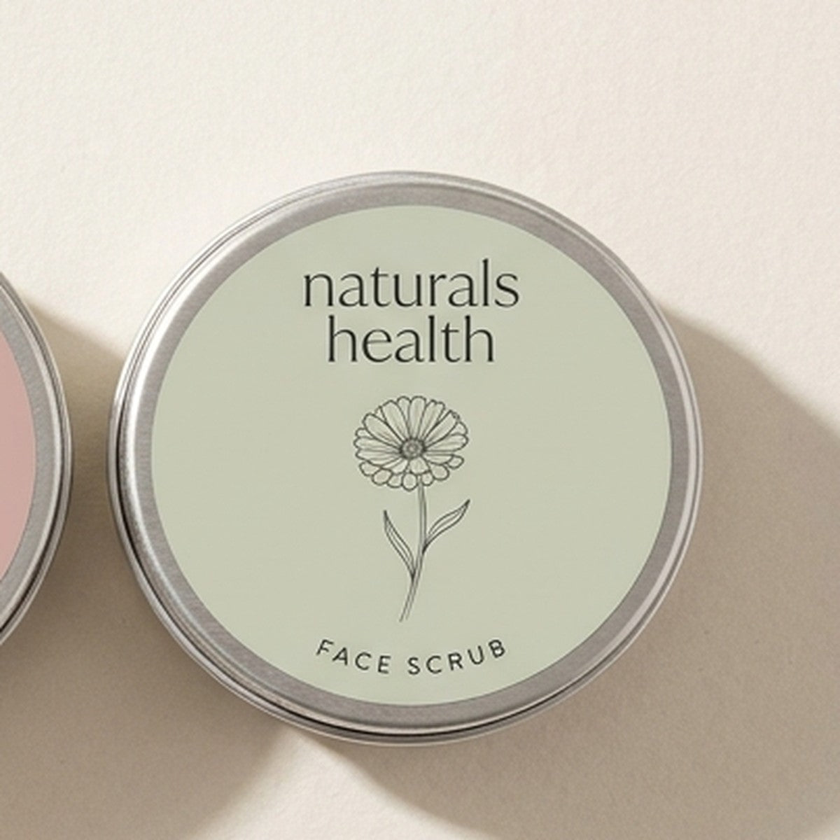 Acne Prevention Face Scrub tin by Naturals Health