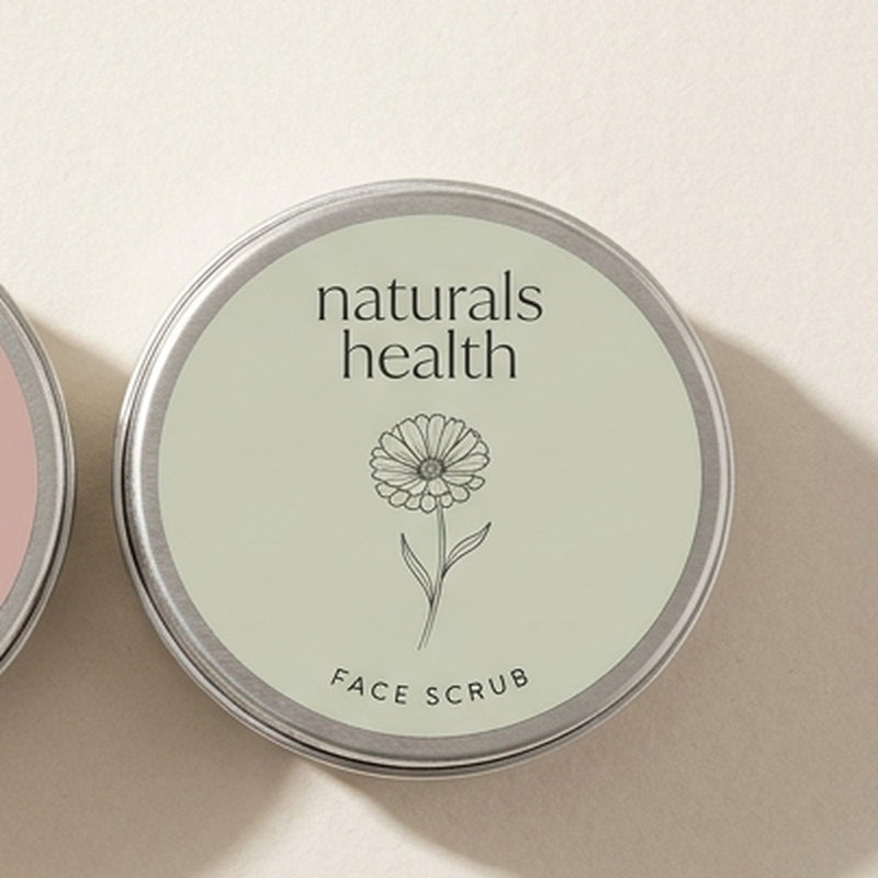 Acne Prevention Face Scrub tin by Naturals Health