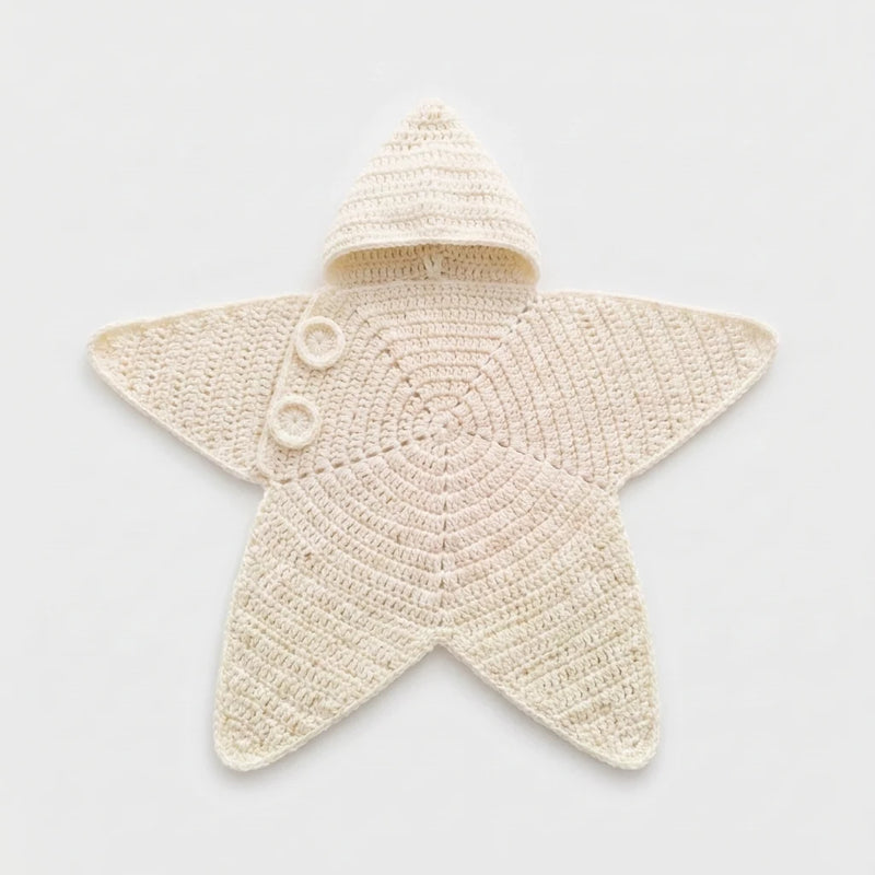 StarSnuggy baby swaddle in Cream