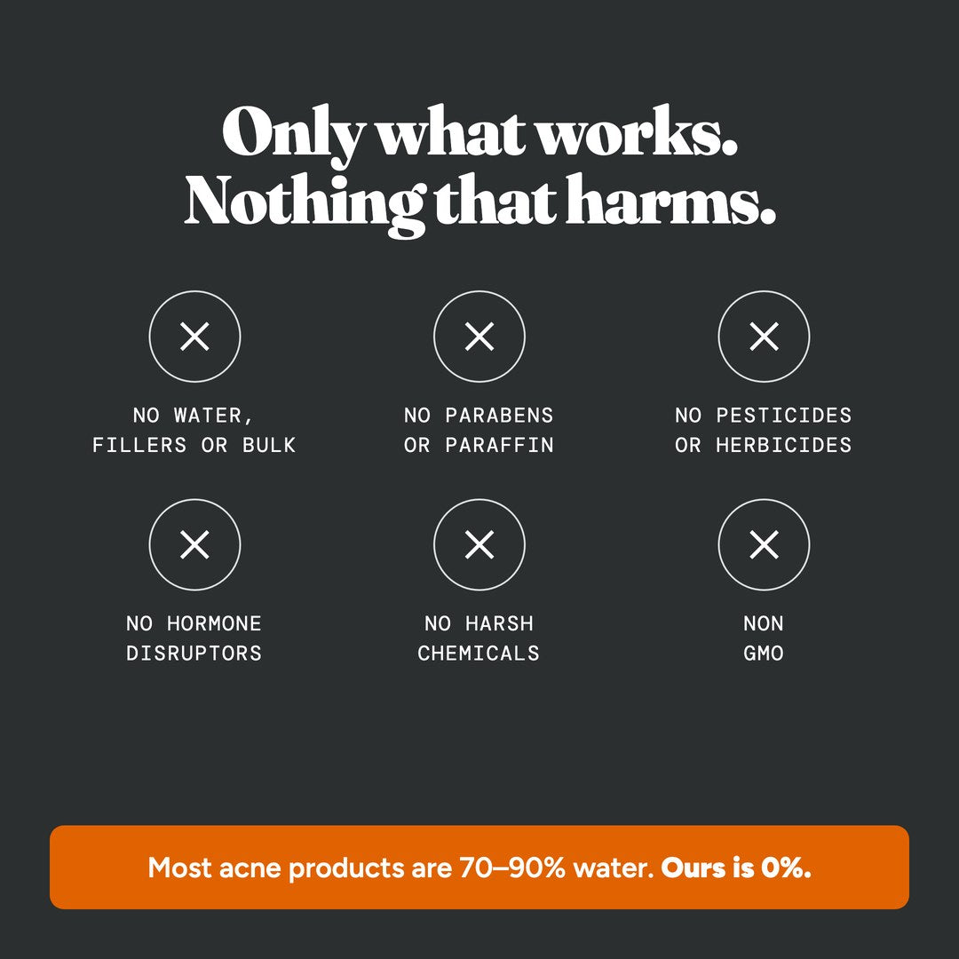 Only what works, nothing that harms