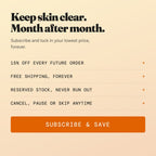 Subscribe and save on every order