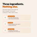 Three ingredients, nothing else