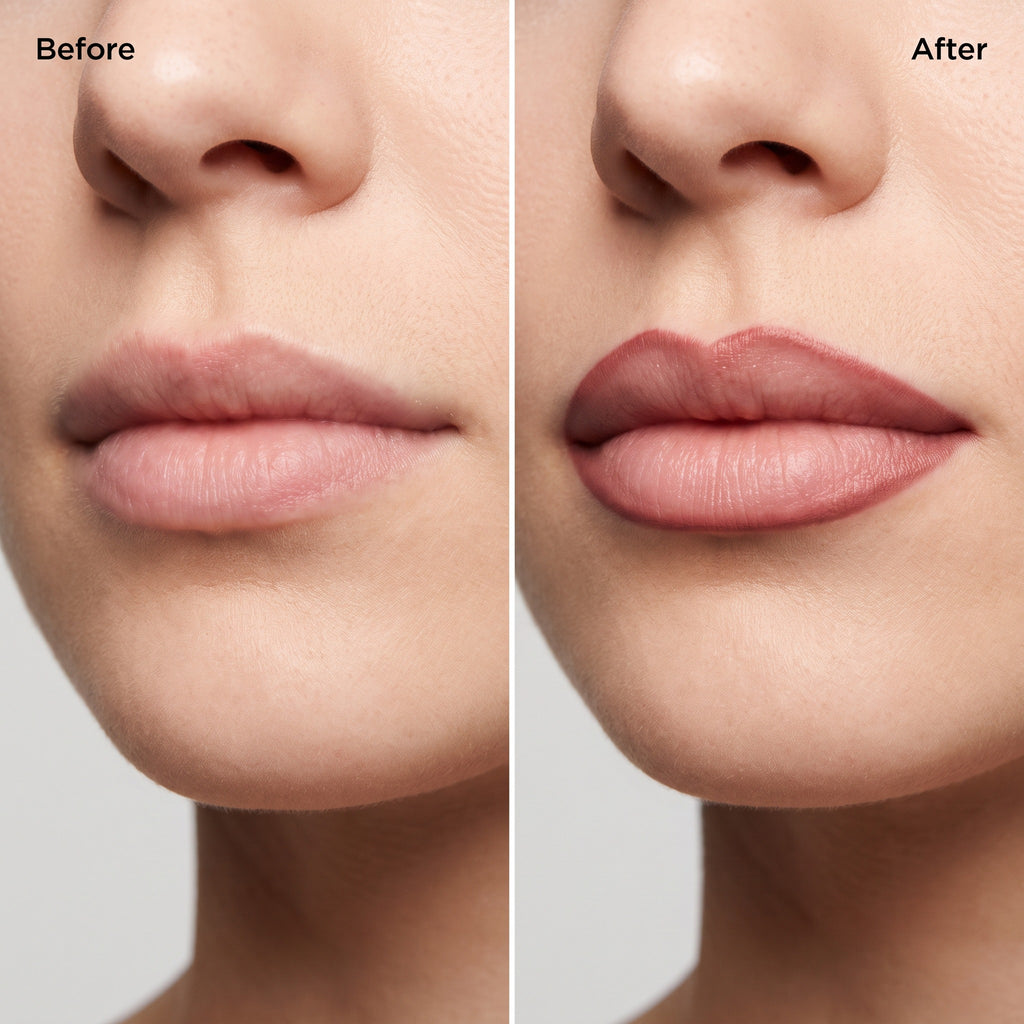 Polite Lip Liner before and after