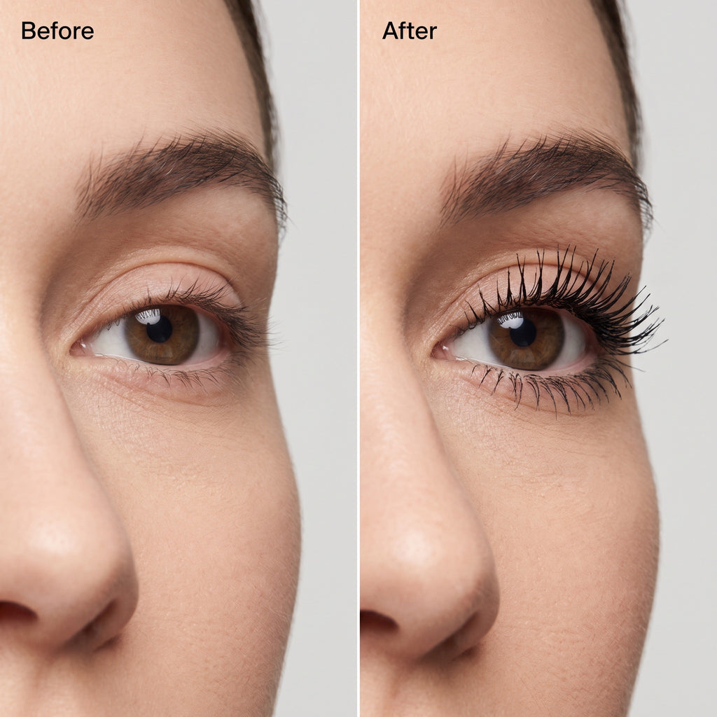 Polite Mascara before and after