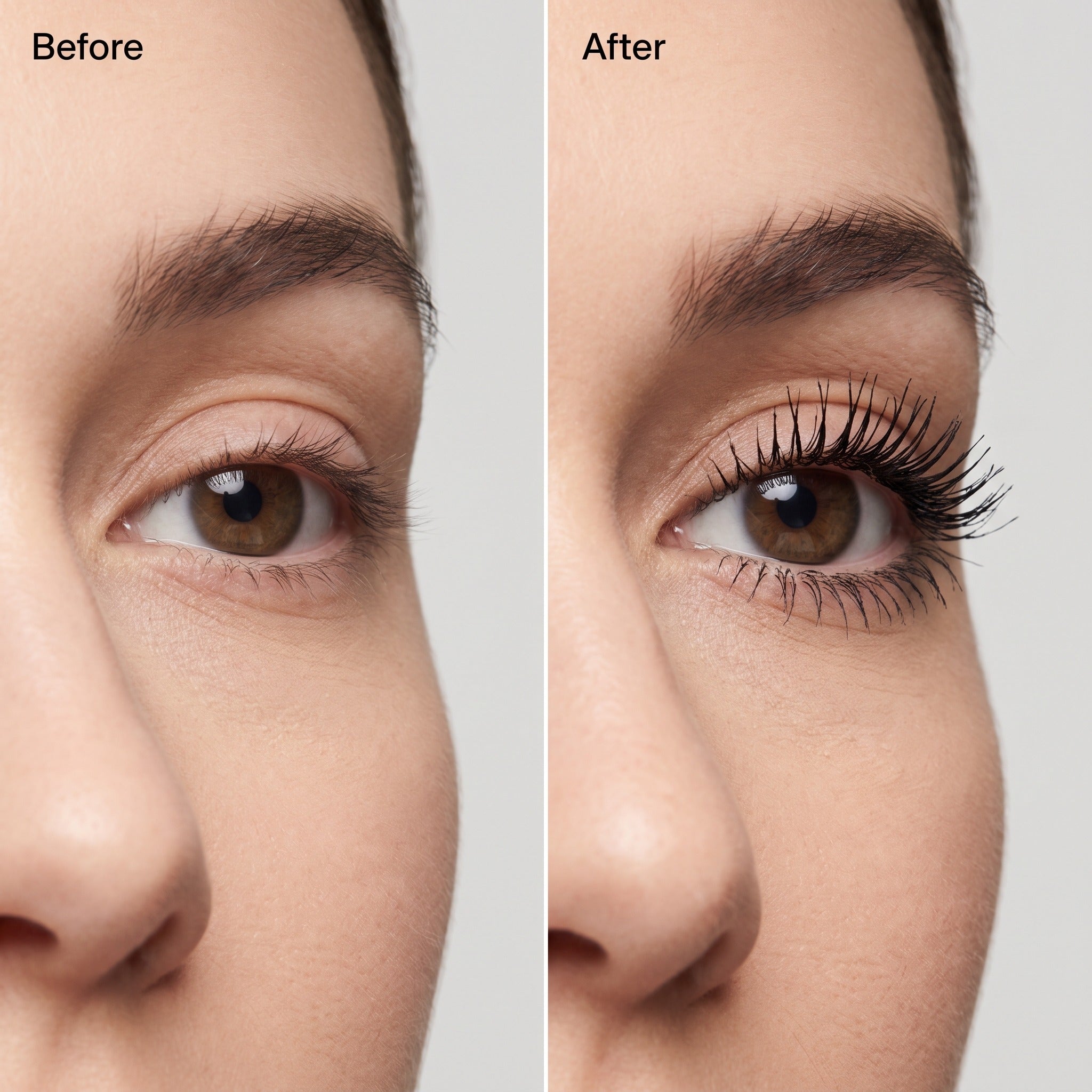 Polite Mascara before and after